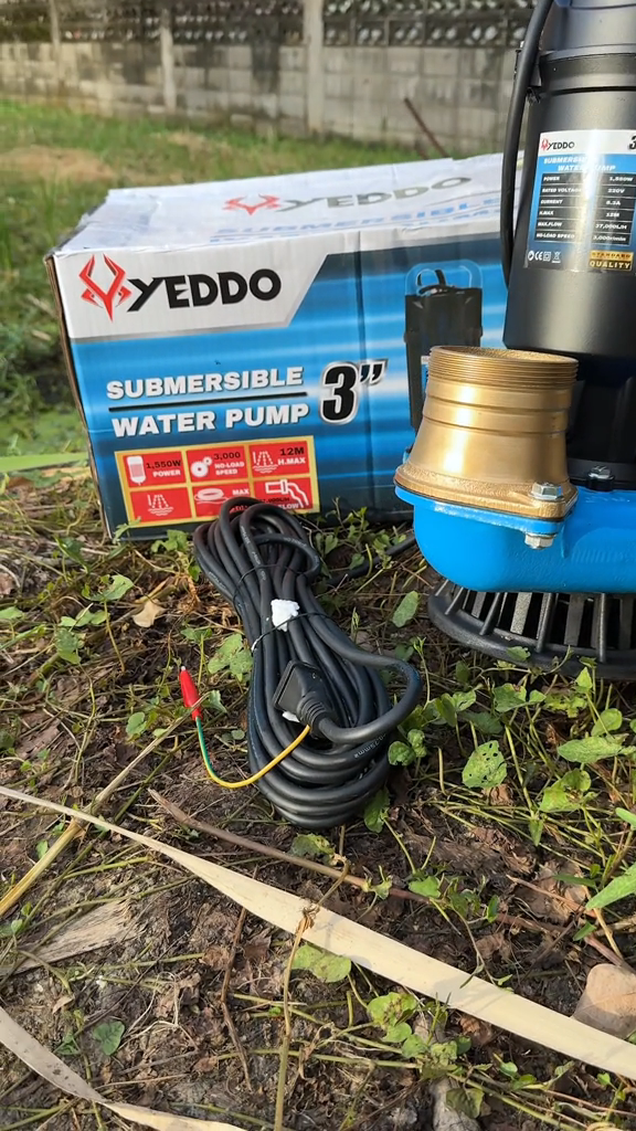 ไดโว่ไฟฟ้า 3 นิ้ว ยี่ห้อ YEDDO (เยดได้)