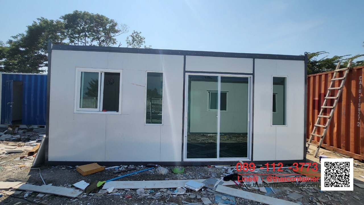 สำนักงานเคลื่อนที่ 3*6ม. สำนักงานสำเร็จรูป ตู้ออฟฟิศ