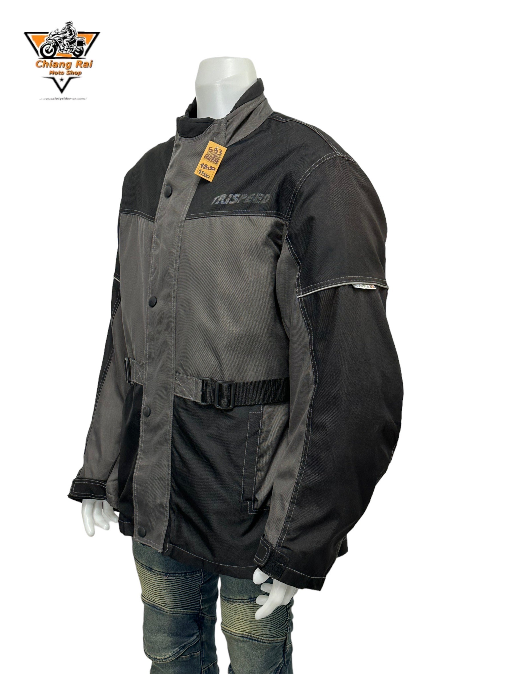 เสื้อขี่มอเตอร์ไซด์( มือสอง) RCTA 553: อก 48" ยาว 30" (L) **TRISPEED**