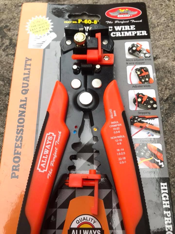 MARCH คีมปอกสายไฟออโต้ 3 in 1