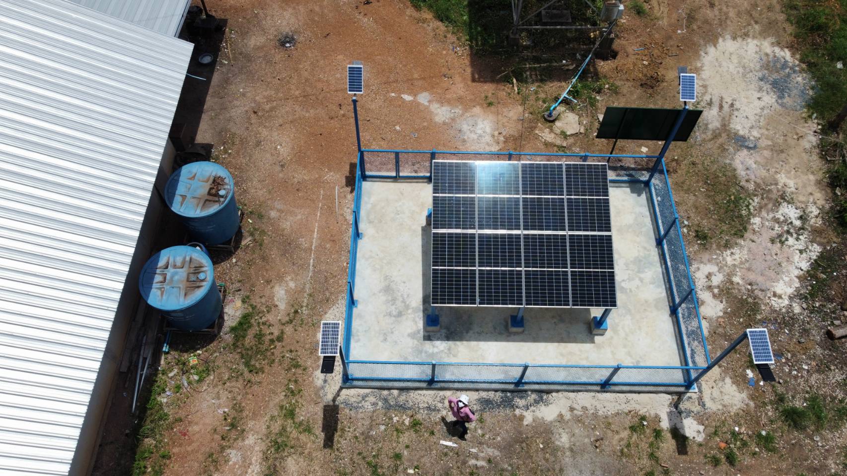 ระบบสูบน้ำพลังงานแสงอาทิตย์เพื่อการเกษตร