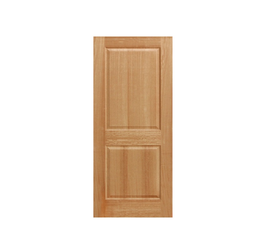 HOLZTUR ประตูปิดผิววีเนียร์ไม้มะฮอกกานี ENR-017 80x200ซม.