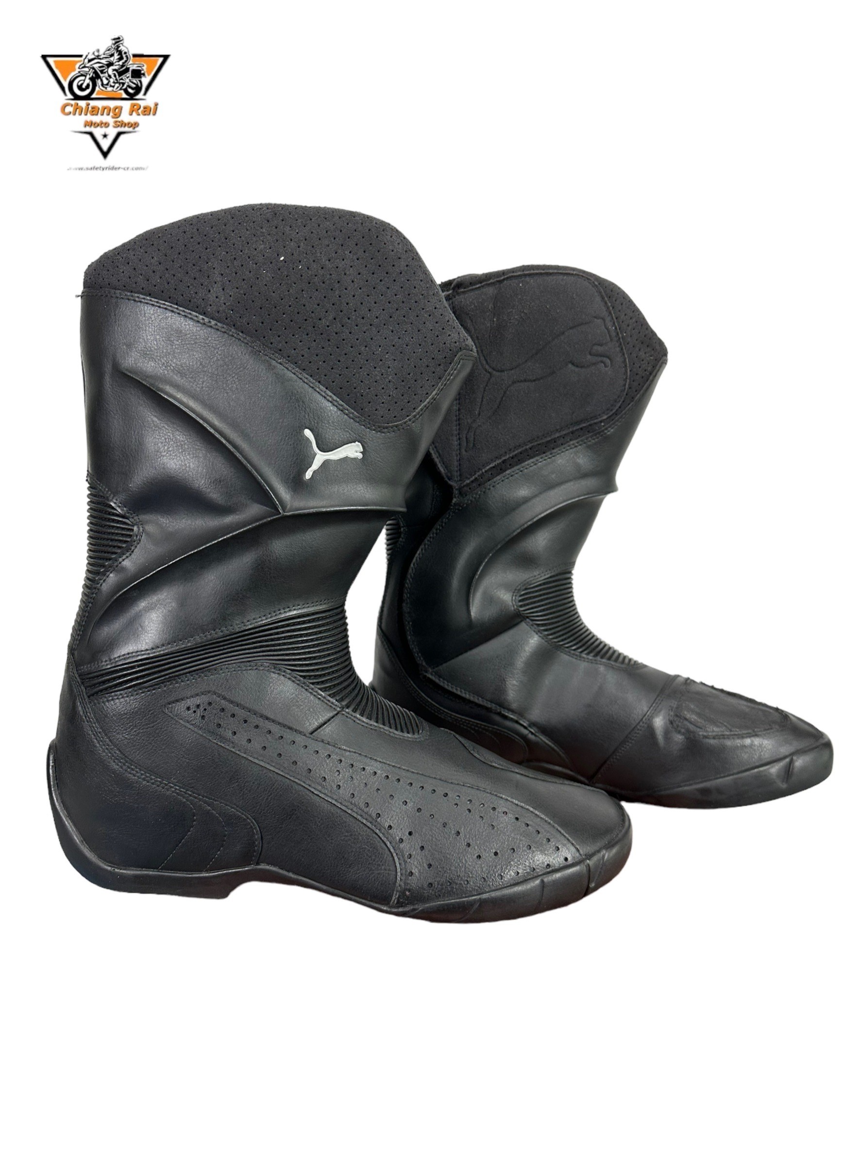 รองเท้าขี่มอเตอร์ไซด์( มือสอง) RCBS-342 Size ขนาดจากป้าย 42:EUR / 7.5:UK / 25.8:Cm.(PUMA)