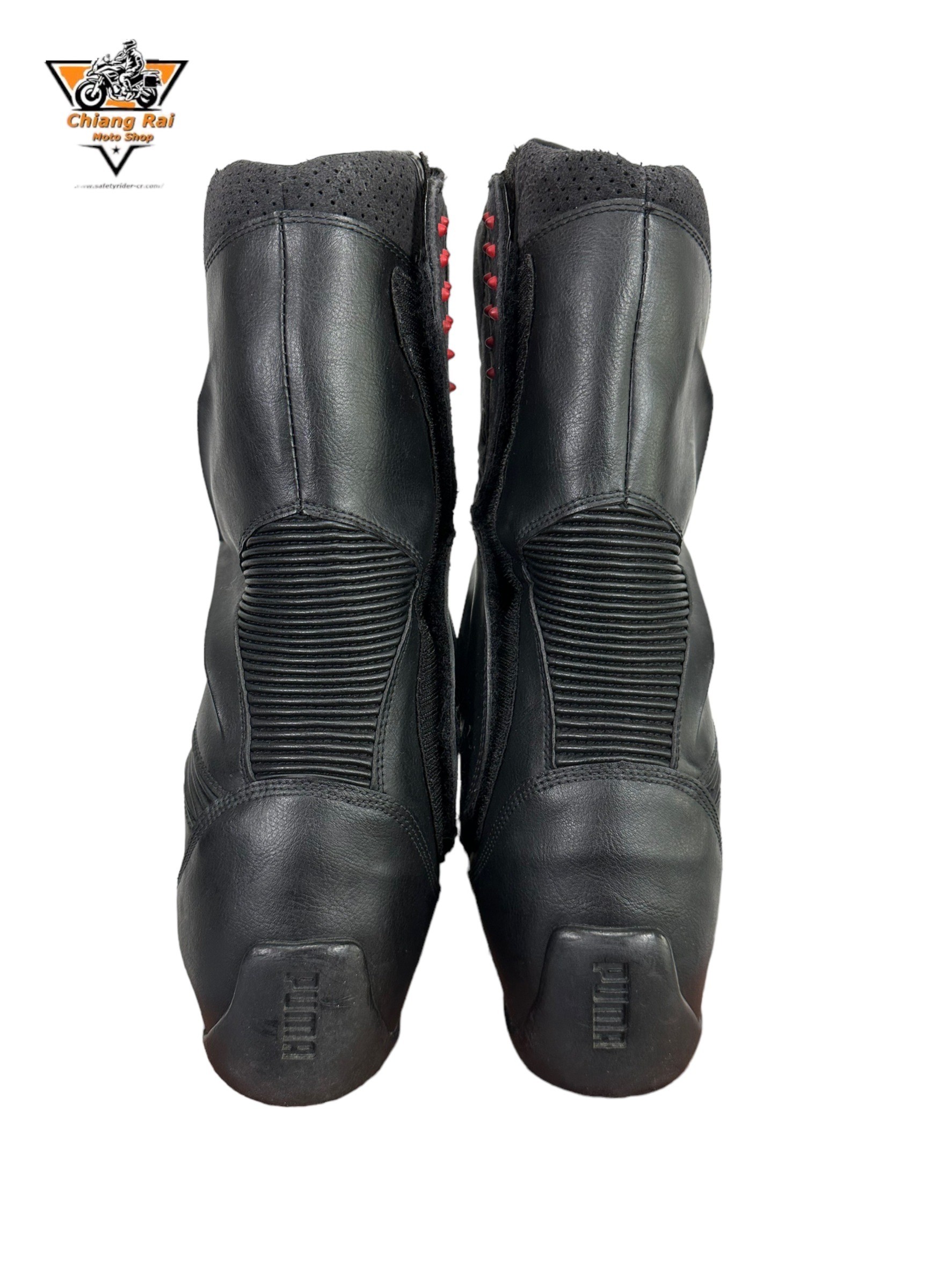 รองเท้าขี่มอเตอร์ไซด์( มือสอง) RCBS-342 Size ขนาดจากป้าย 42:EUR / 7.5:UK / 25.8:Cm.(PUMA)