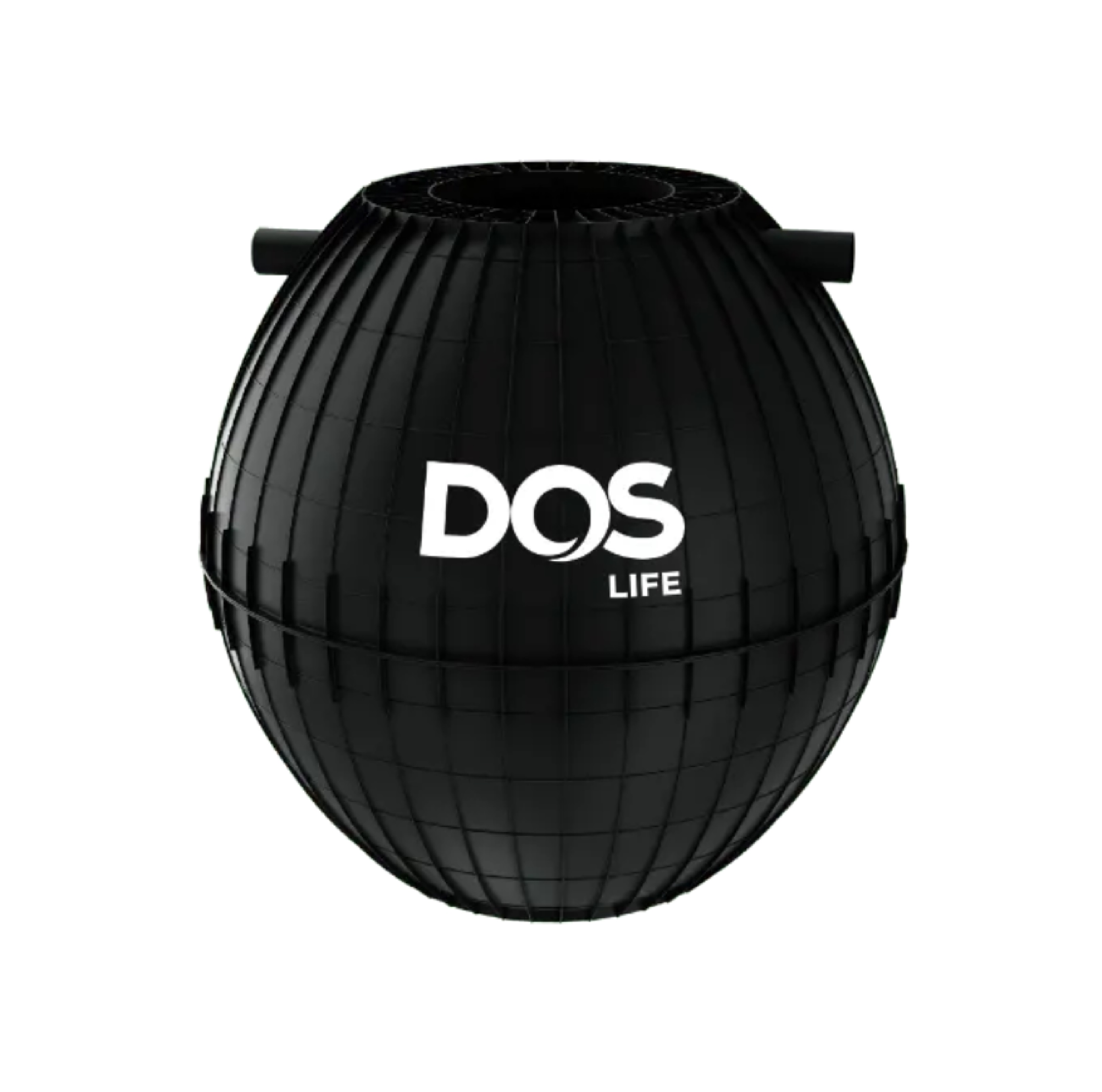 DOS ถังบำบัดน้ำเสีย 1600L รุ่น HERO สีดำ