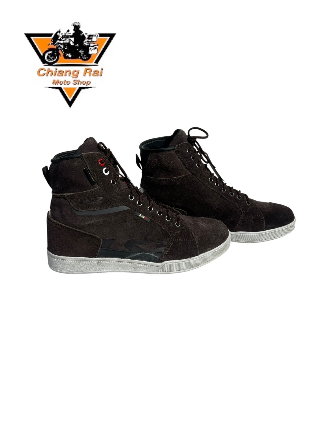 รองเท้าขี่มอเตอร์ไซด์( มือสอง) RCBT-093 Size ขนาดจากป้าย 42:EUR / 8:UK / 27:Cm.(Ls2)