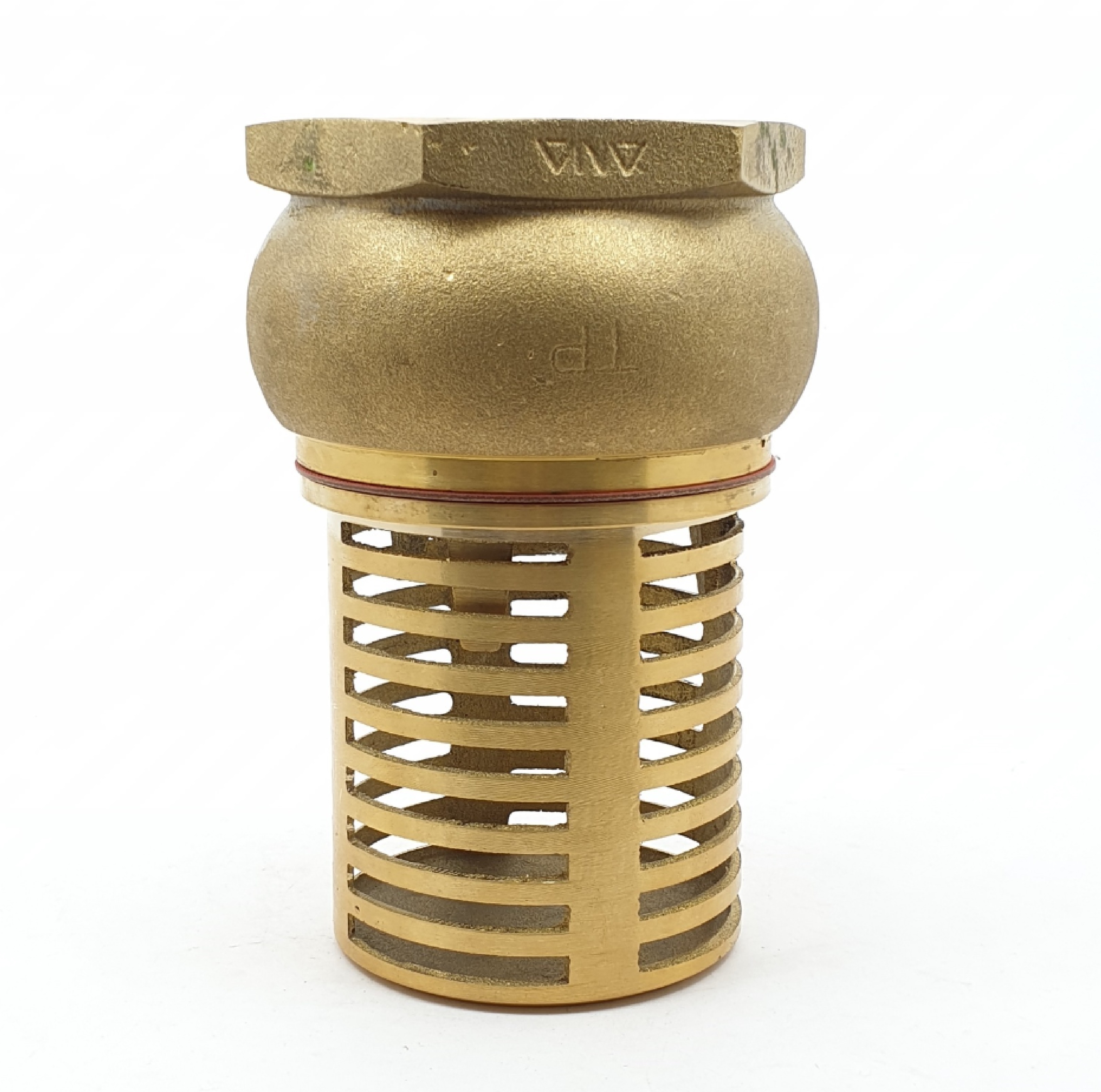 ANA ฟุตวาล์วทองเหลืองว 4" รุ่น FTV121