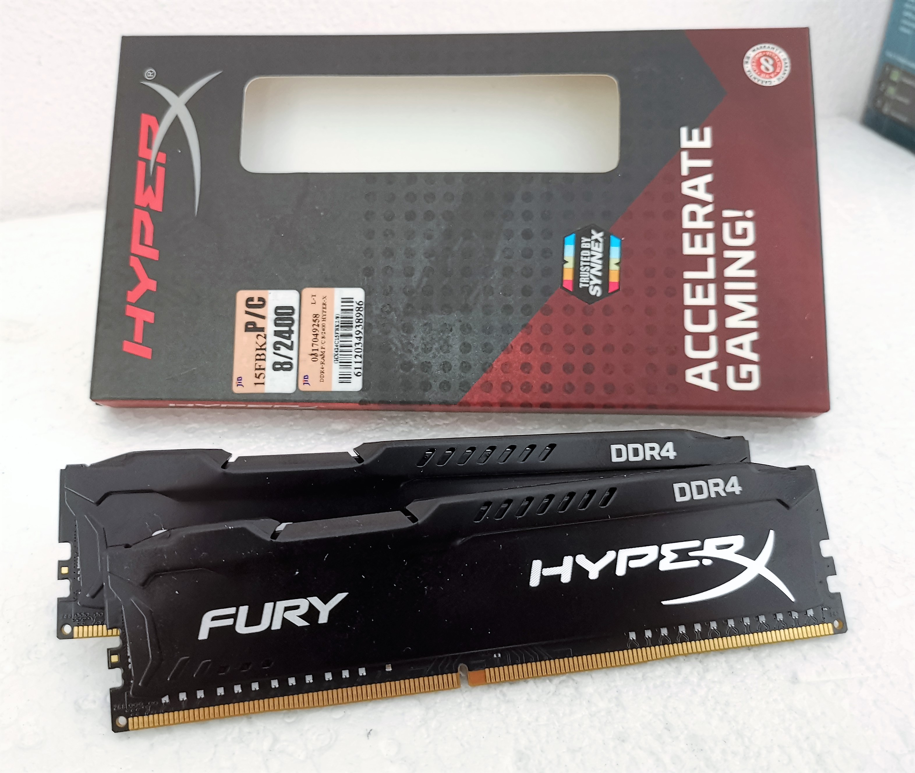 Ram Hyper X DDR4 8G(4*2) Bus2400