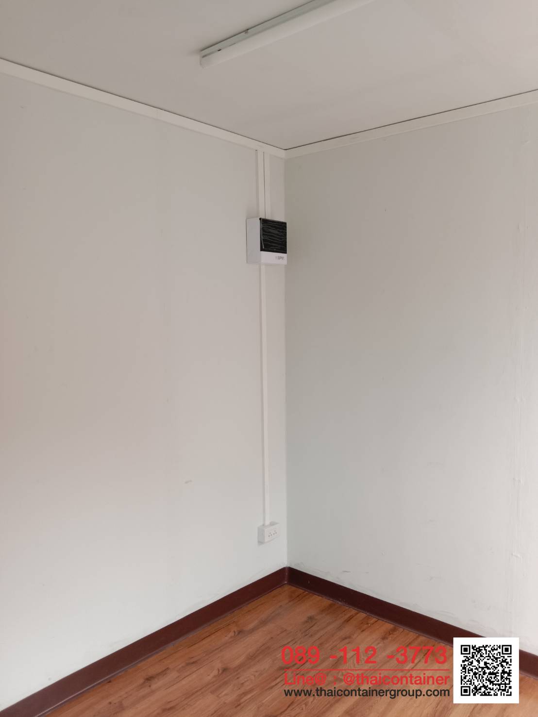 ตู้คอนเทนเนอร์ เหล็กแท้ เกรดส่งออก สำนักงานกั้น 2 ห้อง