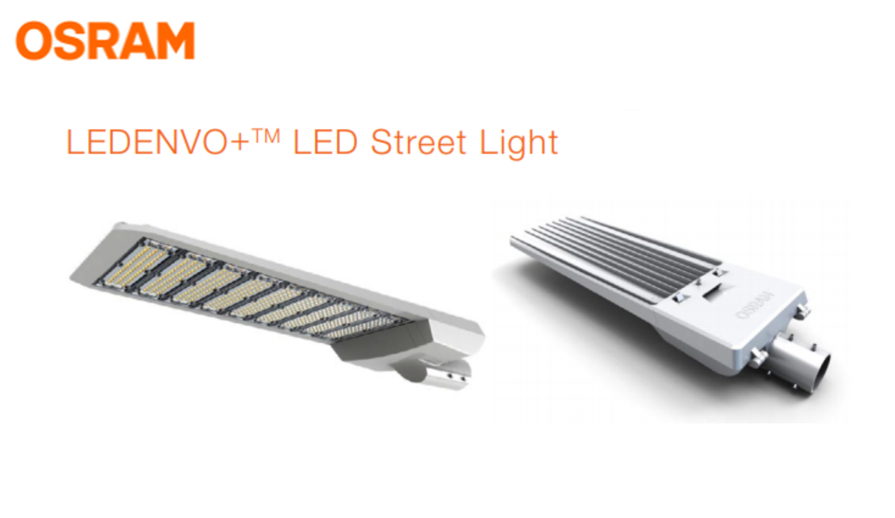 โคมไฟถนน LEDENVO Plus OSRAM 70W-270W