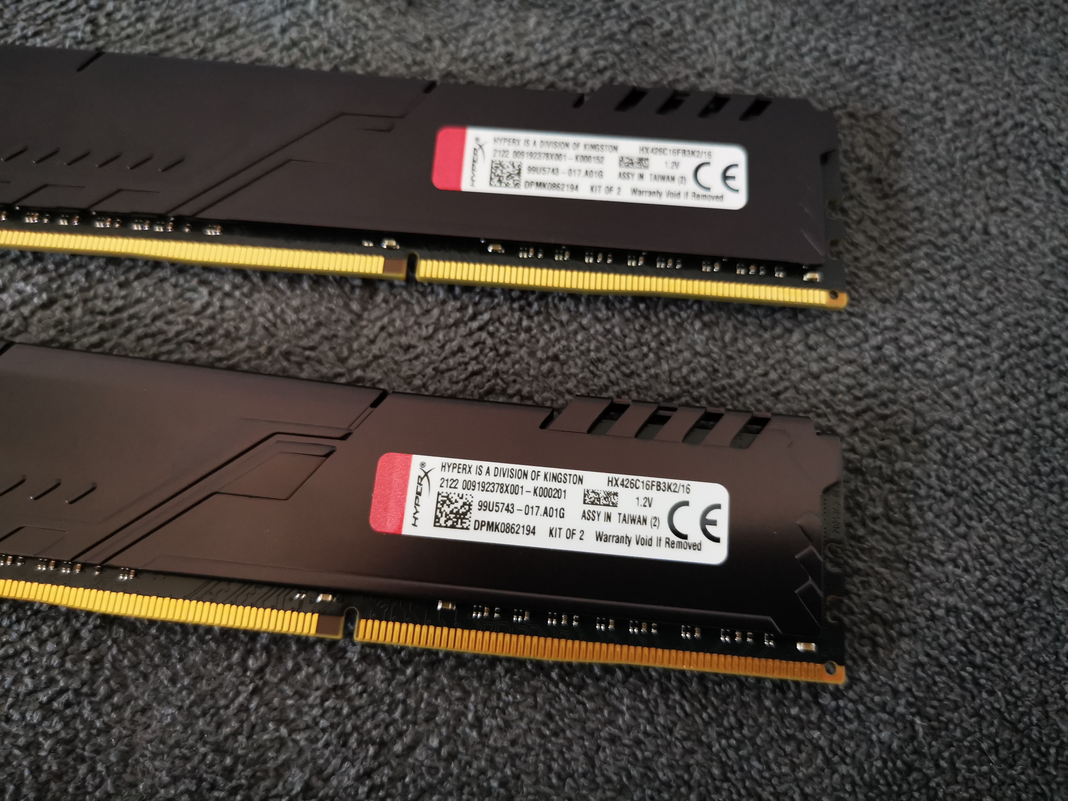 Ram Hyper X Kingston DDR4 16GB(8*2)/2666