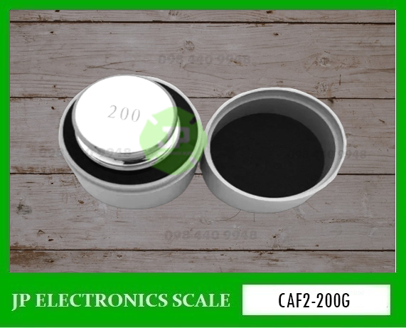 ลูกตุ้มน้ำหนักมาตรฐาน สแตนเลส Class F2 น้ำหนัก200g CAF2-200g ใช้สำหรับสอบเทียบน้ำหนัก พร้อมกล่องใส่กันฝุ่นอย่างดี