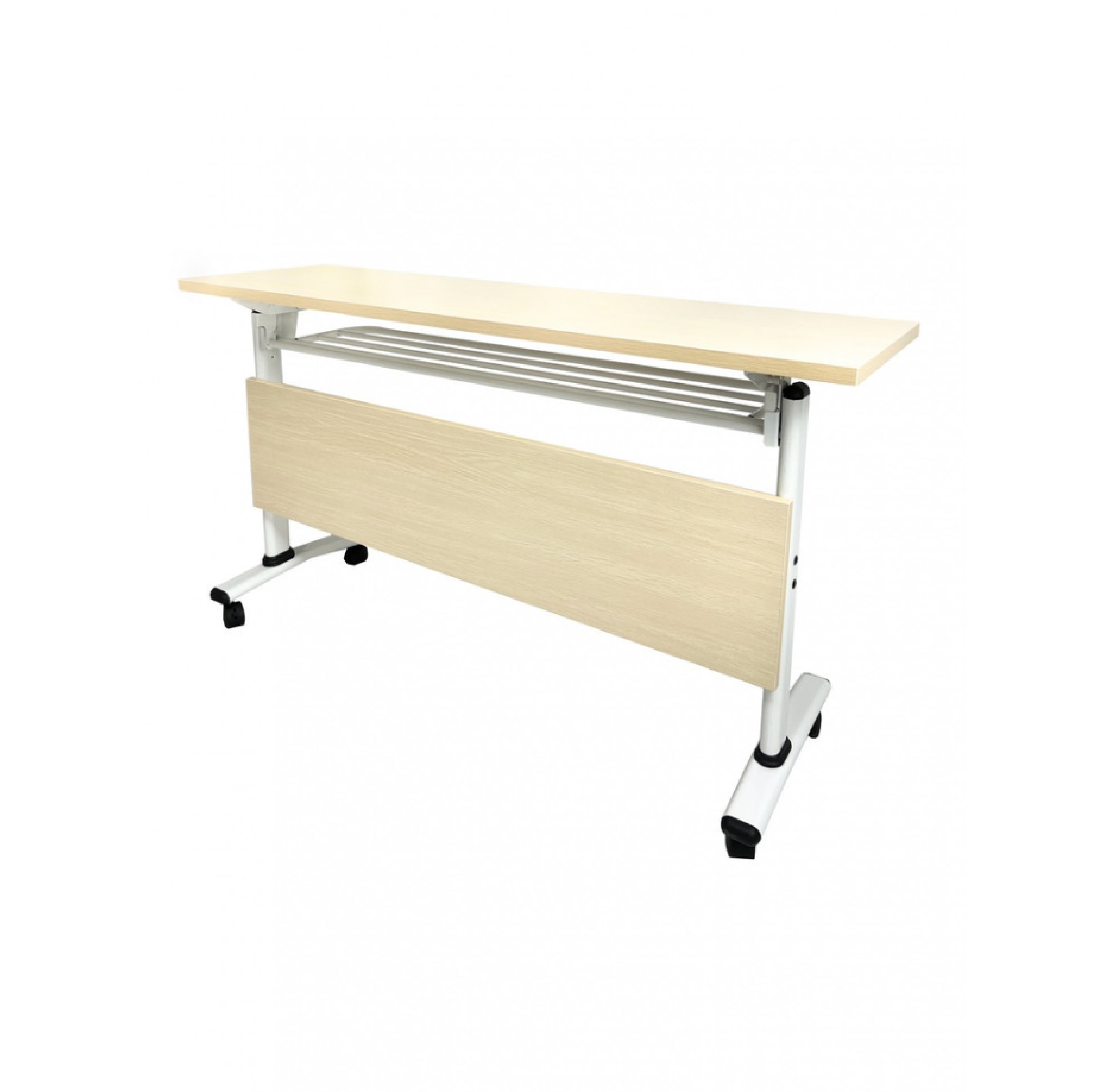 SMITH โต๊ะประชุม รุ่น SAMI ขนาด 50X140X75ซม. สีไม้ธรรมชาติ