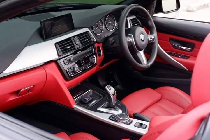 Bmw Series 420D Convertible Diesel ชุดแต่ง M-sport ปี 2017