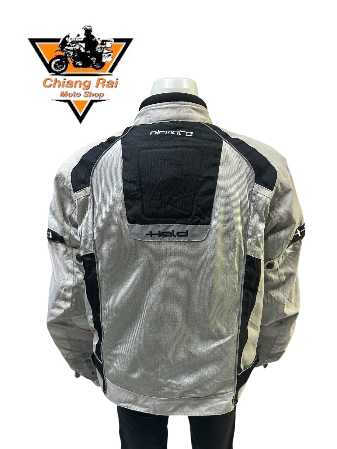 เสื้อขี่มอเตอร์ไซด์( มือสอง) CRSB 065 : อก 46" ยาว 25" (L) **HELD**