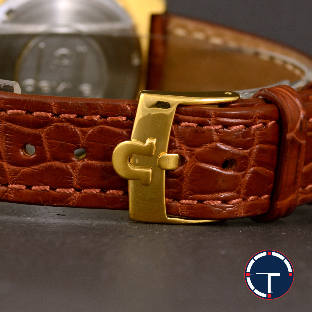 Omega De ville หน้าดาว เรือนกะไหล่ทอง ทรงสี่เหลี่ยม นาฬิกาปี1973 ขนาด 35 x 36 mm