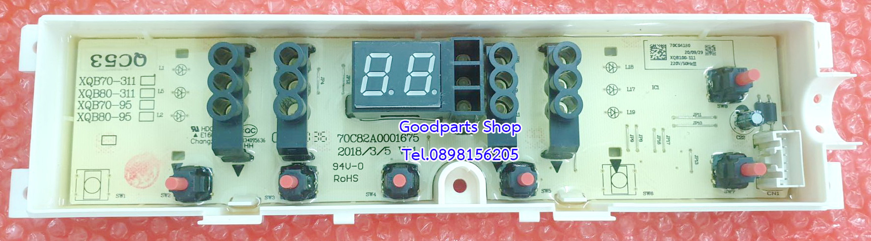 9KN70C04180AA บอร์ดปุ่มกด ES-W10T