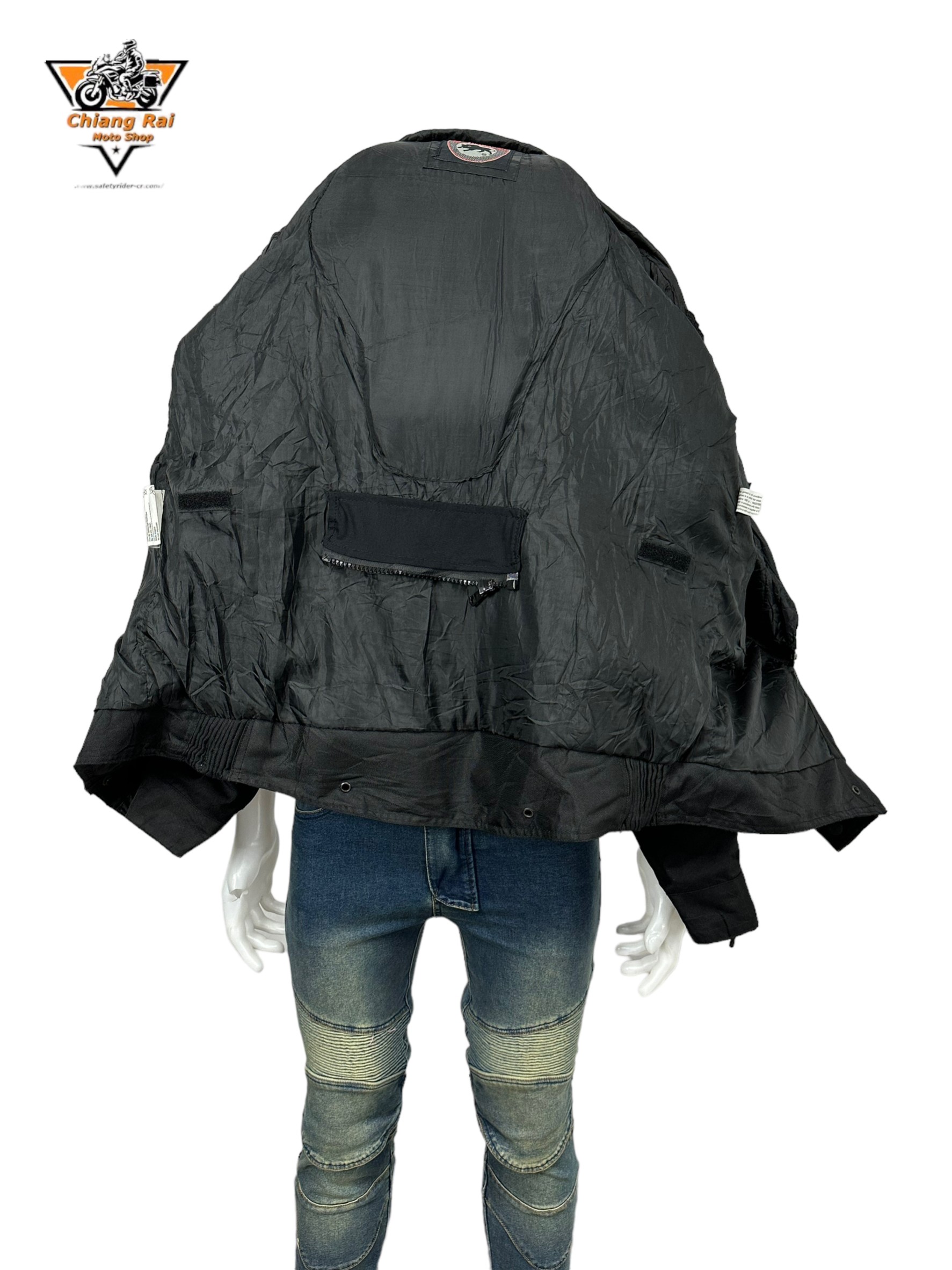 เสื้อขี่มอเตอร์ไซด์( มือสอง) RCTA 511: อก 52" ยาว 30" (XL) **BUFFALO**