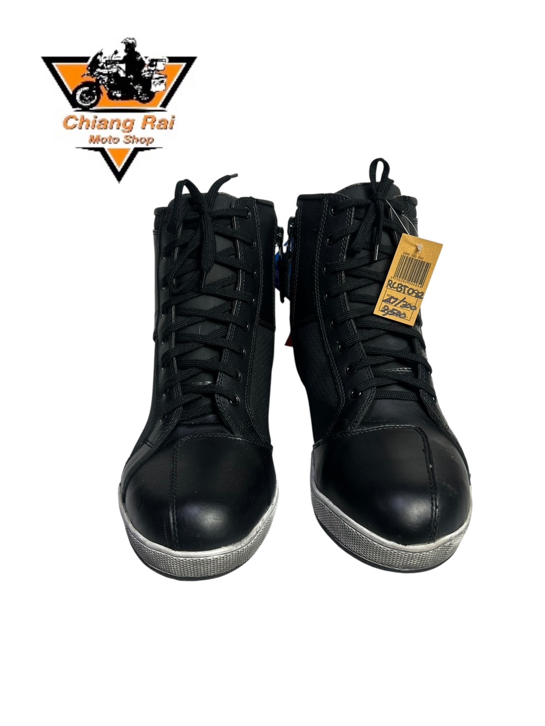 รองเท้าขี่มอเตอร์ไซด์( มือสอง) RCBT-082 Size ขนาดจากป้าย 47:EUR / 13:UK / 30:Cm.(Hipora)