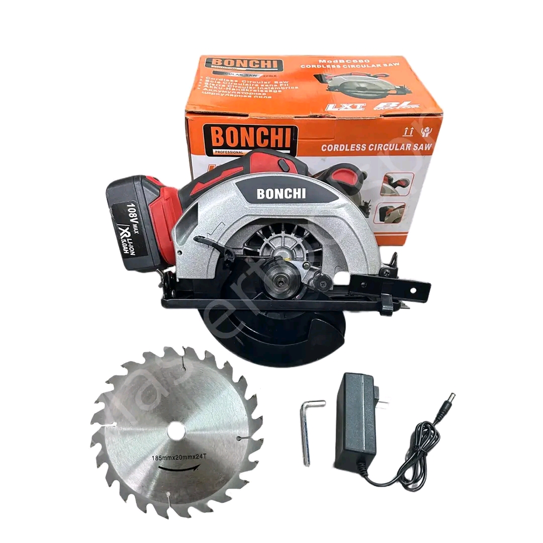 เลื่อยวงเดือนแบต ไร้สาย 108V ขนาด 7 นิ้ว ยี่ห้อ BONCHI รุ่น BC680