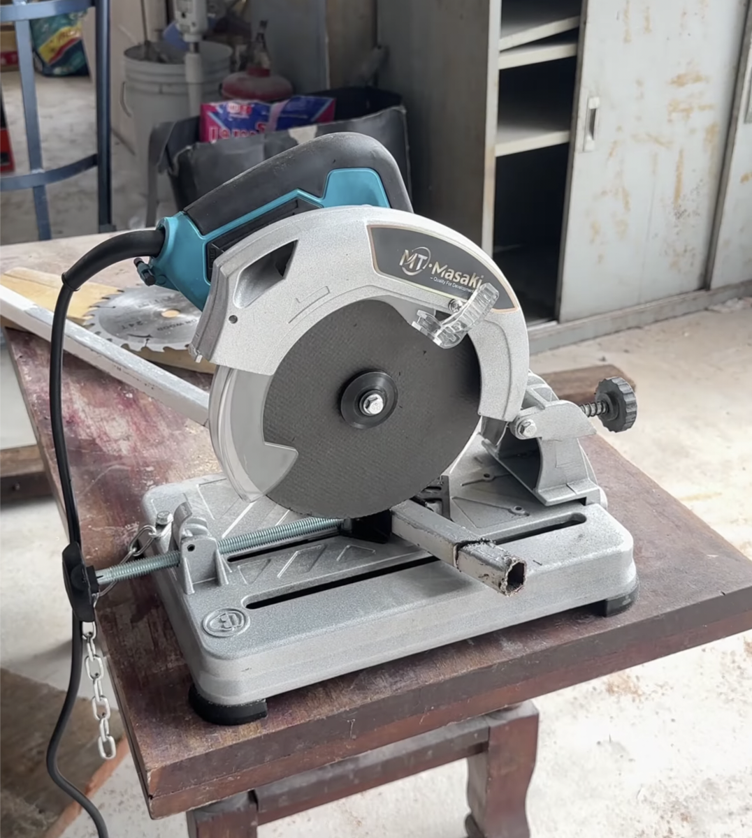 แท่นตัด 2in1 ตัดไม้ ตัดเหล็ก ขนาด 7 นิ้ว ยี่ห้อ MASAKI