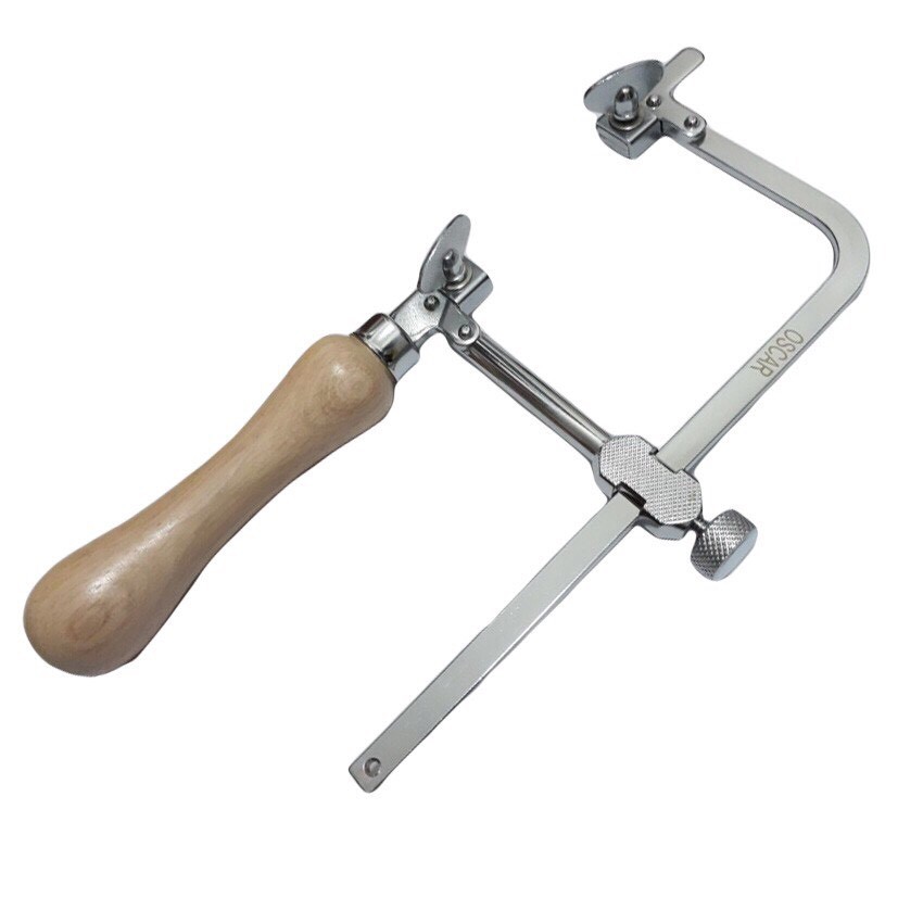 โครงเลื่อยฉลุ Oscar คันเลื่อยฉลุออสการ์ โครงเลื่อยฉลุคุณภาพดี เลื่อยฉลุมือโครงลึก 7,10 เซนติเมตร