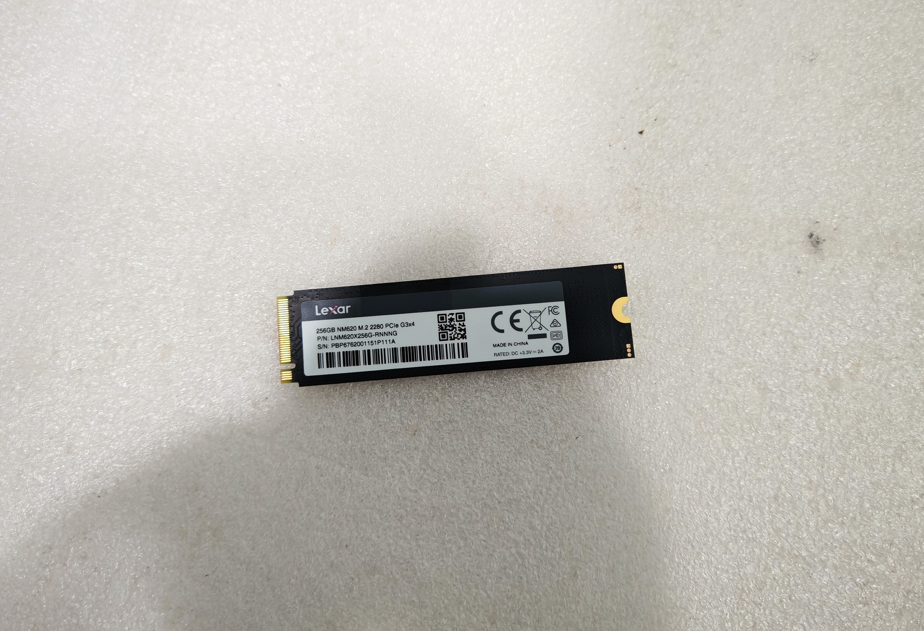 SSD M.2 PCIe Lexar NM620 256GB