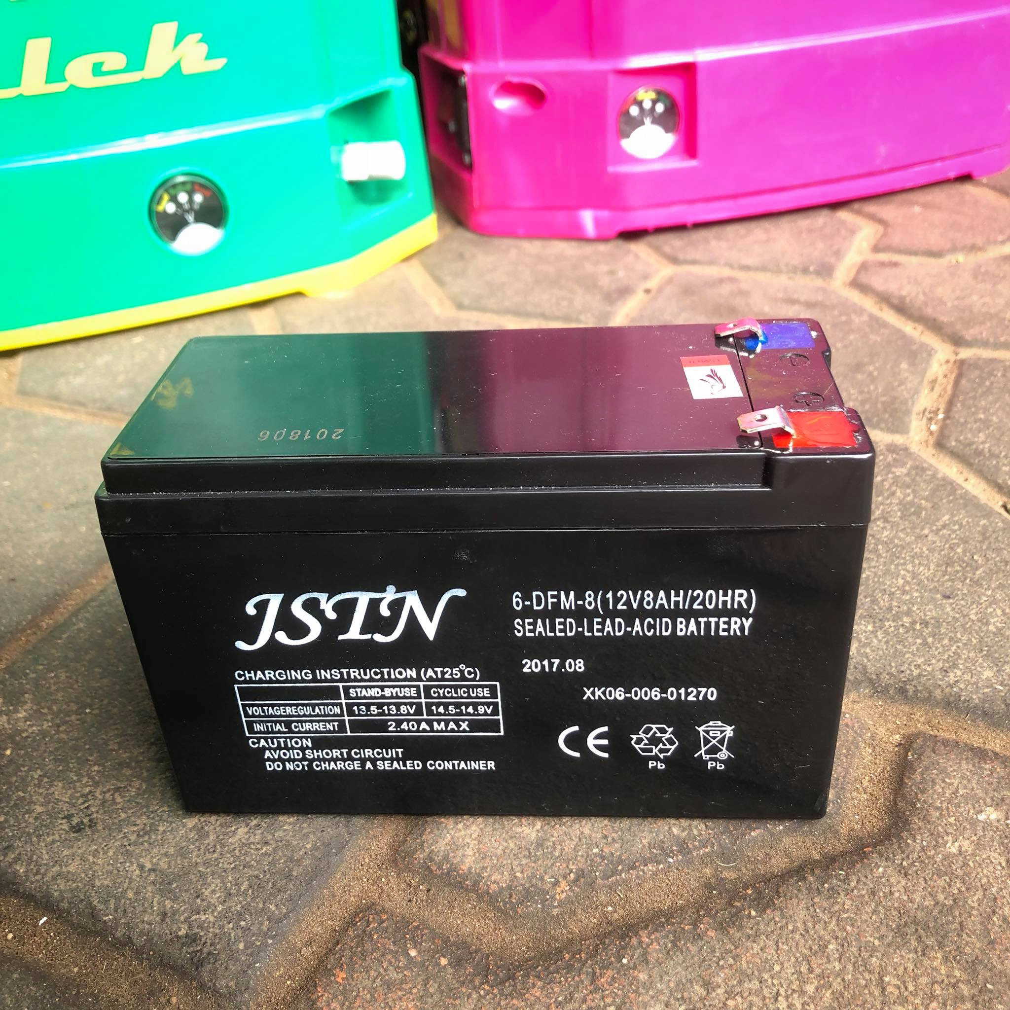 แบตเตอรี่ 12V 8A