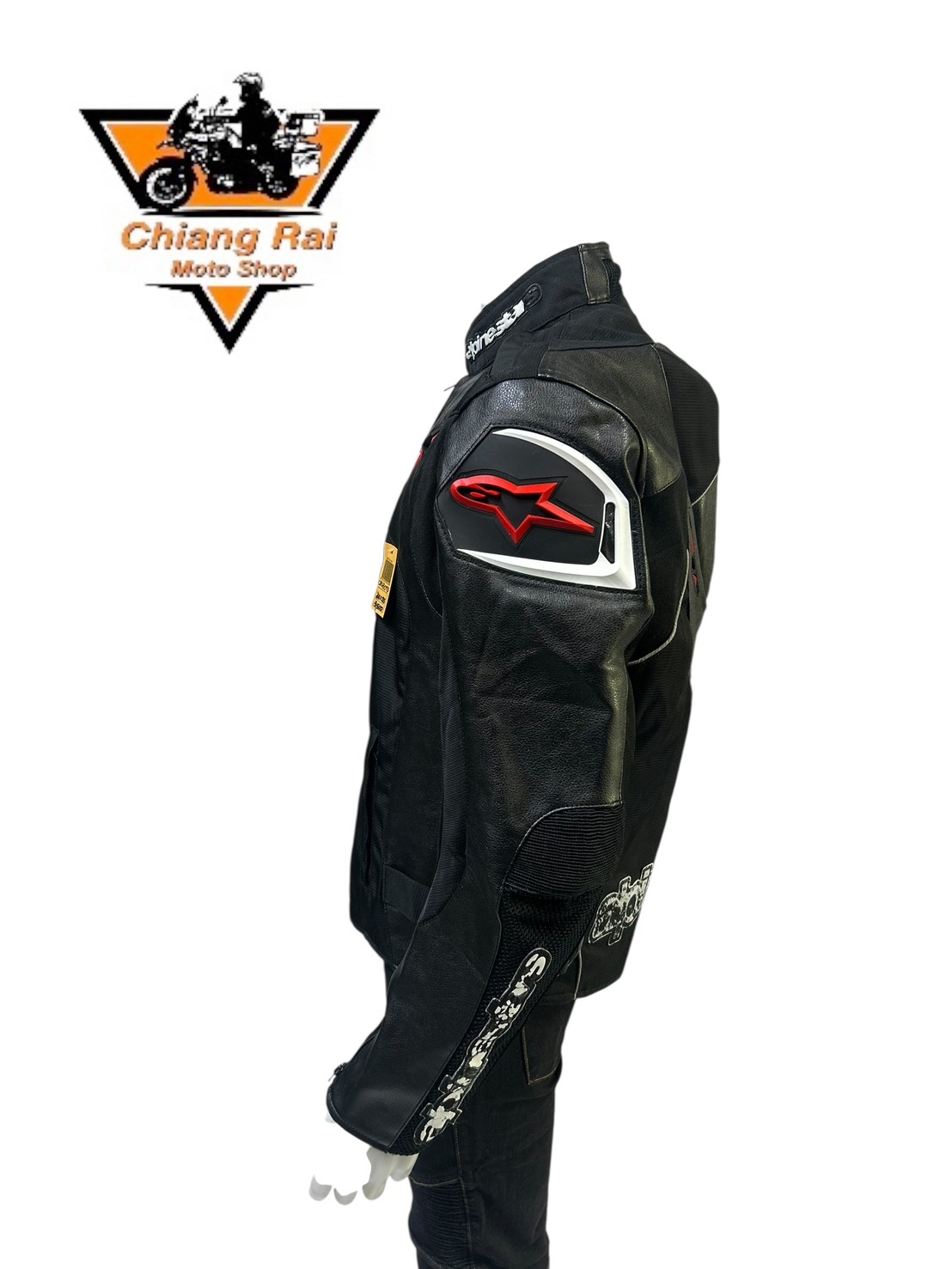 เสื้อขี่มอเตอร์ไซด์( มือสอง) CRSB 073 : อก 44" ยาว 25" (M) **Alpinestars**