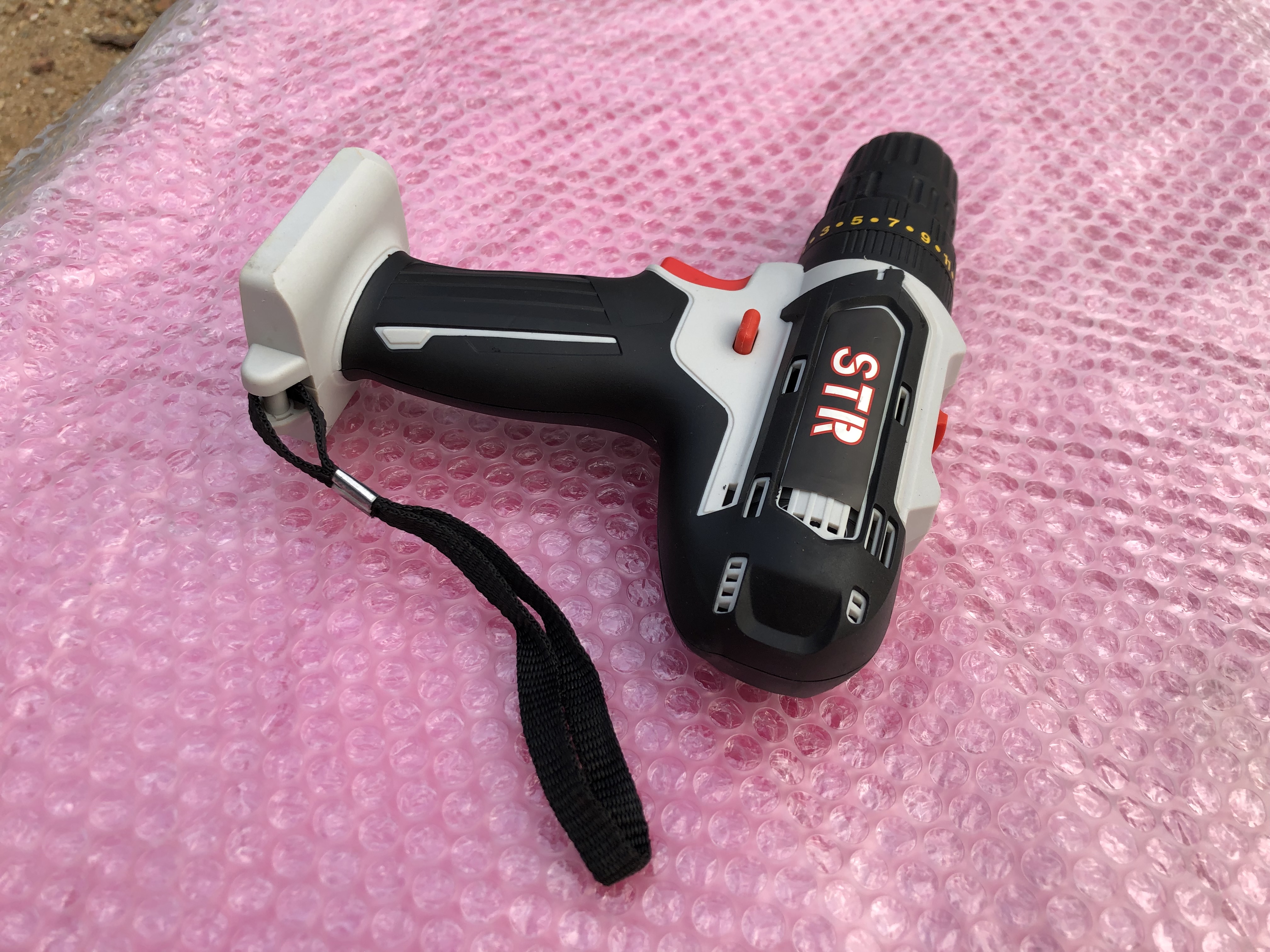 ตัวเครื่องสว่านไร้สาย 3 ระบบ ยี่ห้อ STR