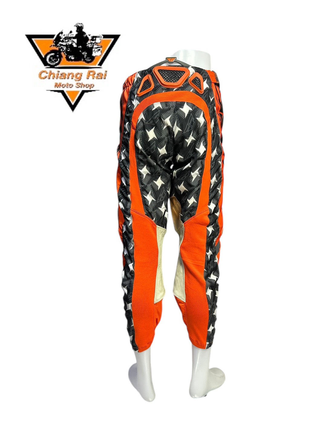 กางเกงขี่มอเตอร์ไซด์ ( มือสอง ) E&A 671: เอว 32" ยาว 28" **KINETIC**