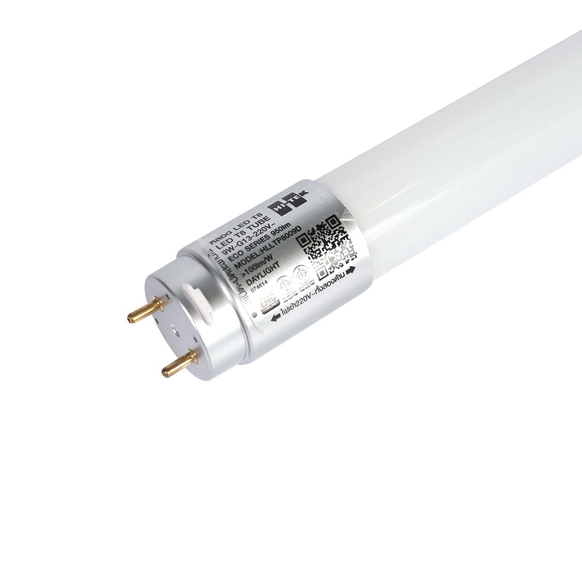 HI-TEK หลอดไฟนีออน LED T8 9 วัตต์ รุ่น ECO (Day Light)(แพ็ค 4)