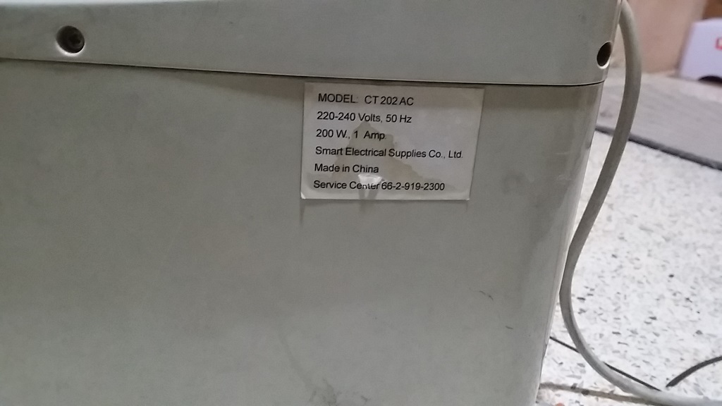 ซ่อมพัดลมไอเย็น ยี่ห้อ CLARTE รุ่น CT202AC อาการไม่ดูดน้ำ