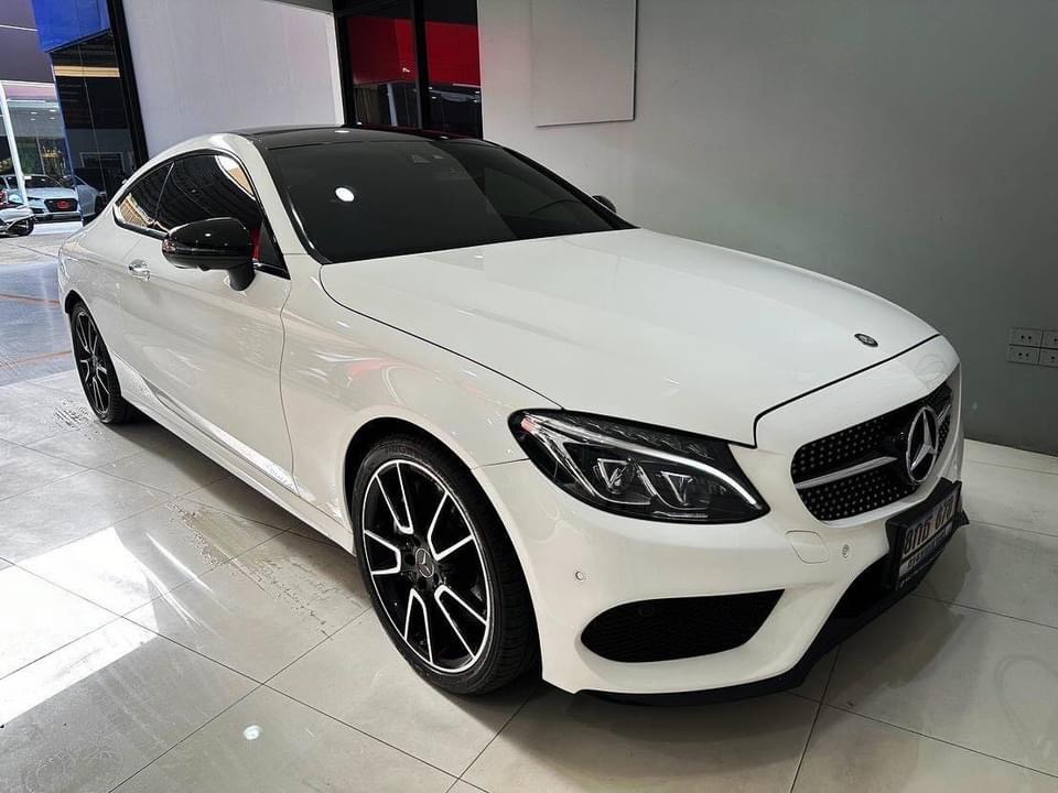 Mercedes Benz C43 Coupe AMG 3.0 V6 Bi-Turbo 4 Matic ปี 2018