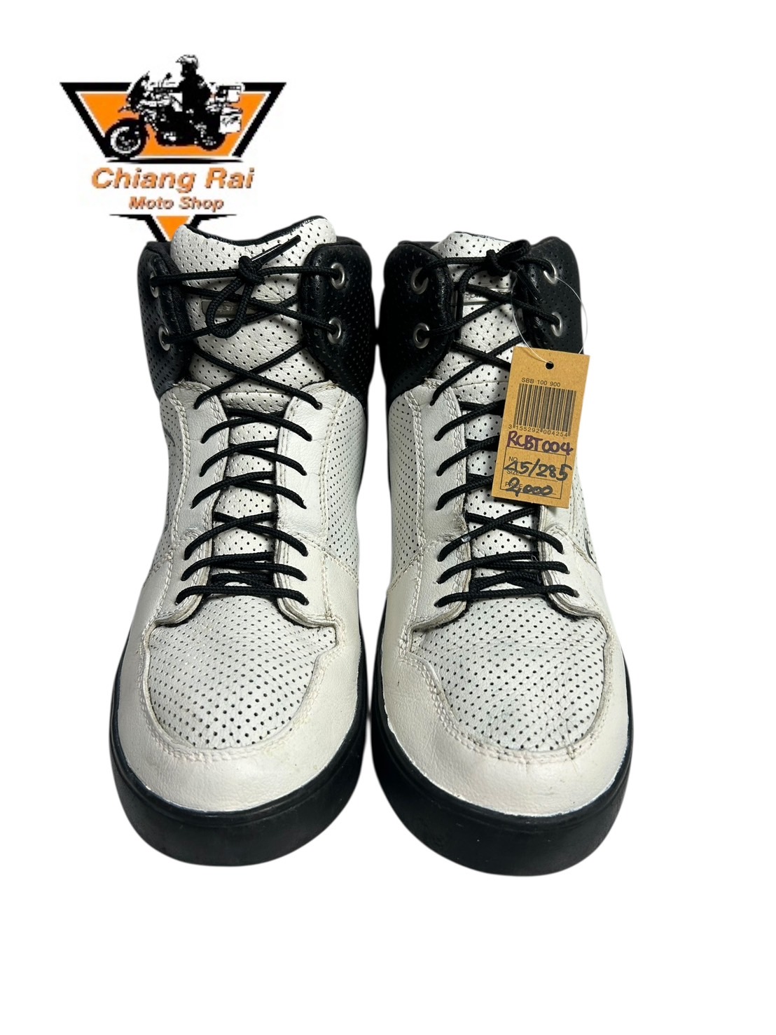 รองเท้าขี่มอเตอร์ไซด์( มือสอง) RCBT-004 Size ขนาดจากป้าย 45:EUR / 10.5:UK / 28.5:Cm.(Alpinestars)