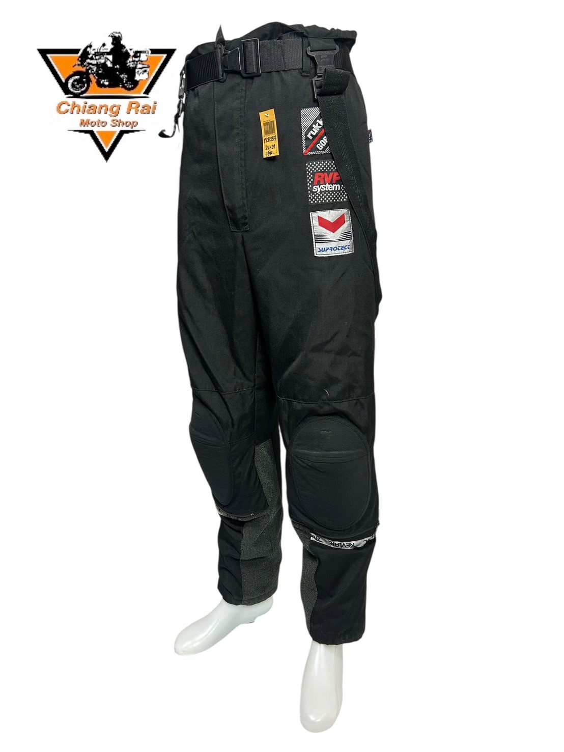กางเกงขี่มอเตอร์ไซด์ ( มือสอง ) PTCR 257 : เอว 38" ยาว 31" Rukka