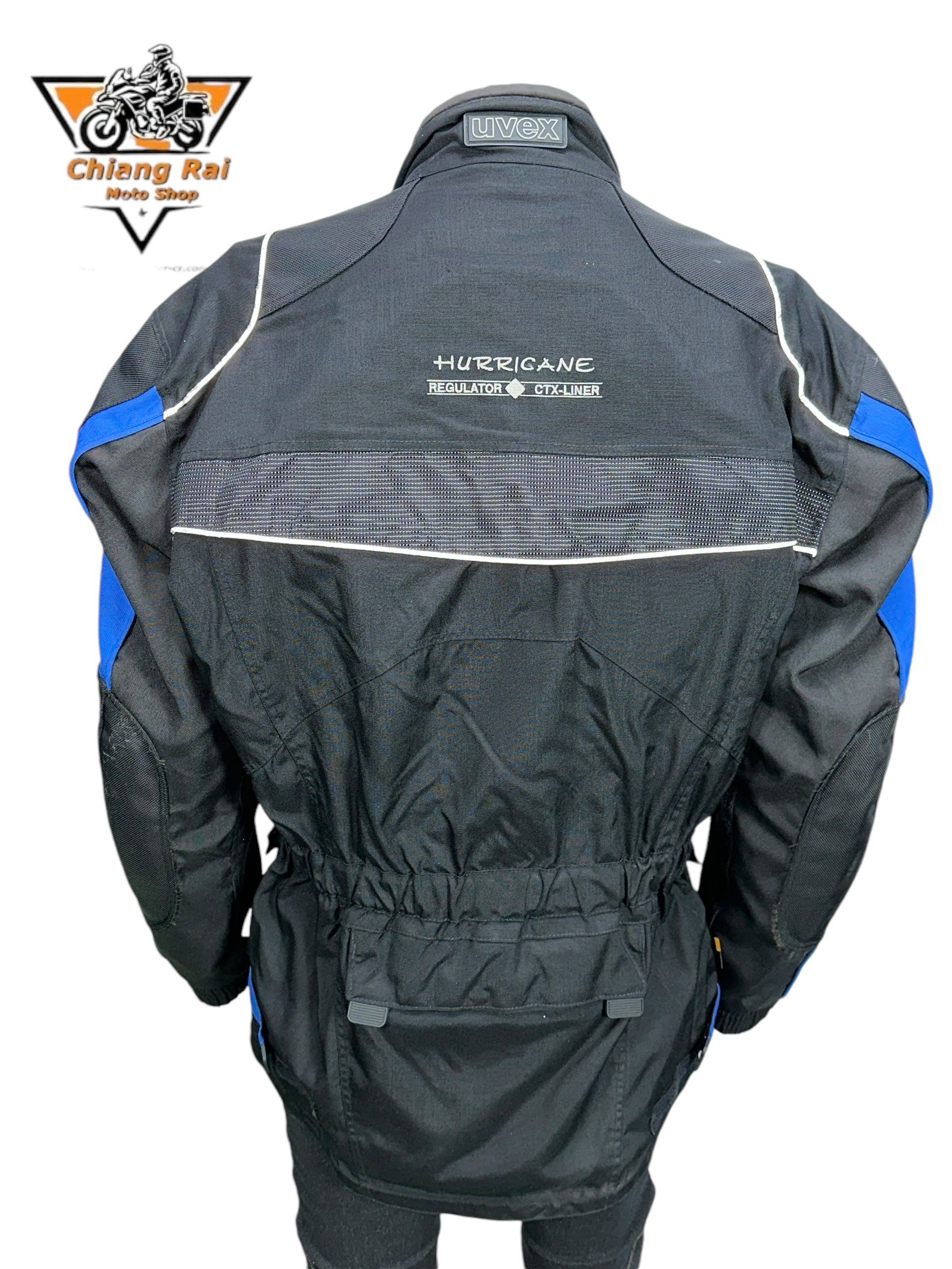 เสื้อขี่มอเตอร์ไซด์( มือสอง) RCTA 677 อก 50-52" ยาว 29"(XL) **uvex**