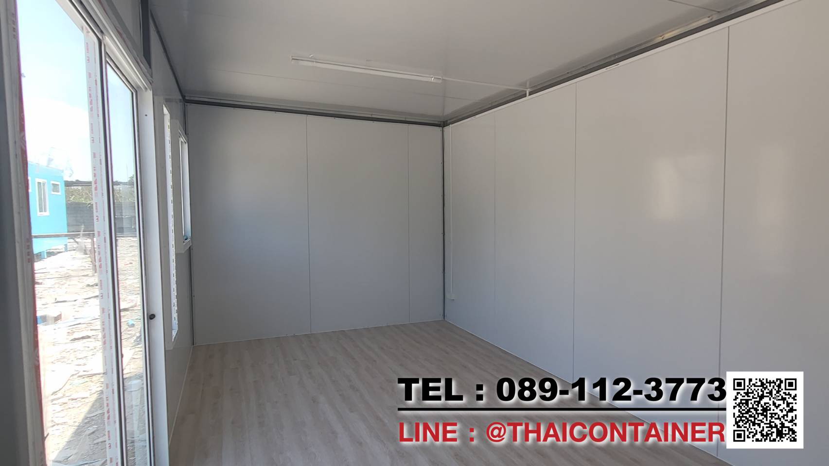 ตู้ออฟฟิต ผนัง สำเร็จรูป 3x6ม.