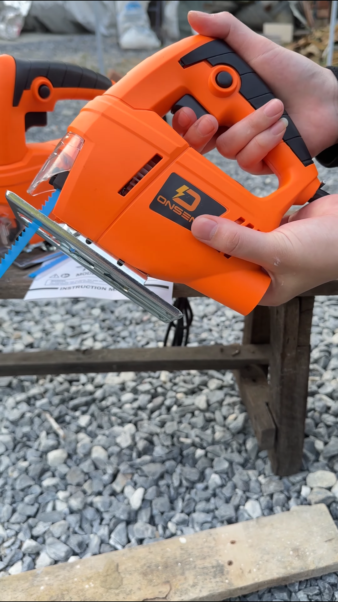 เลื่อยจิ๊กซอ ONSEN รุ่น ON-431 แถมใบเลื่อย 1 ใบ และ ประแจ 1 ชิ้น