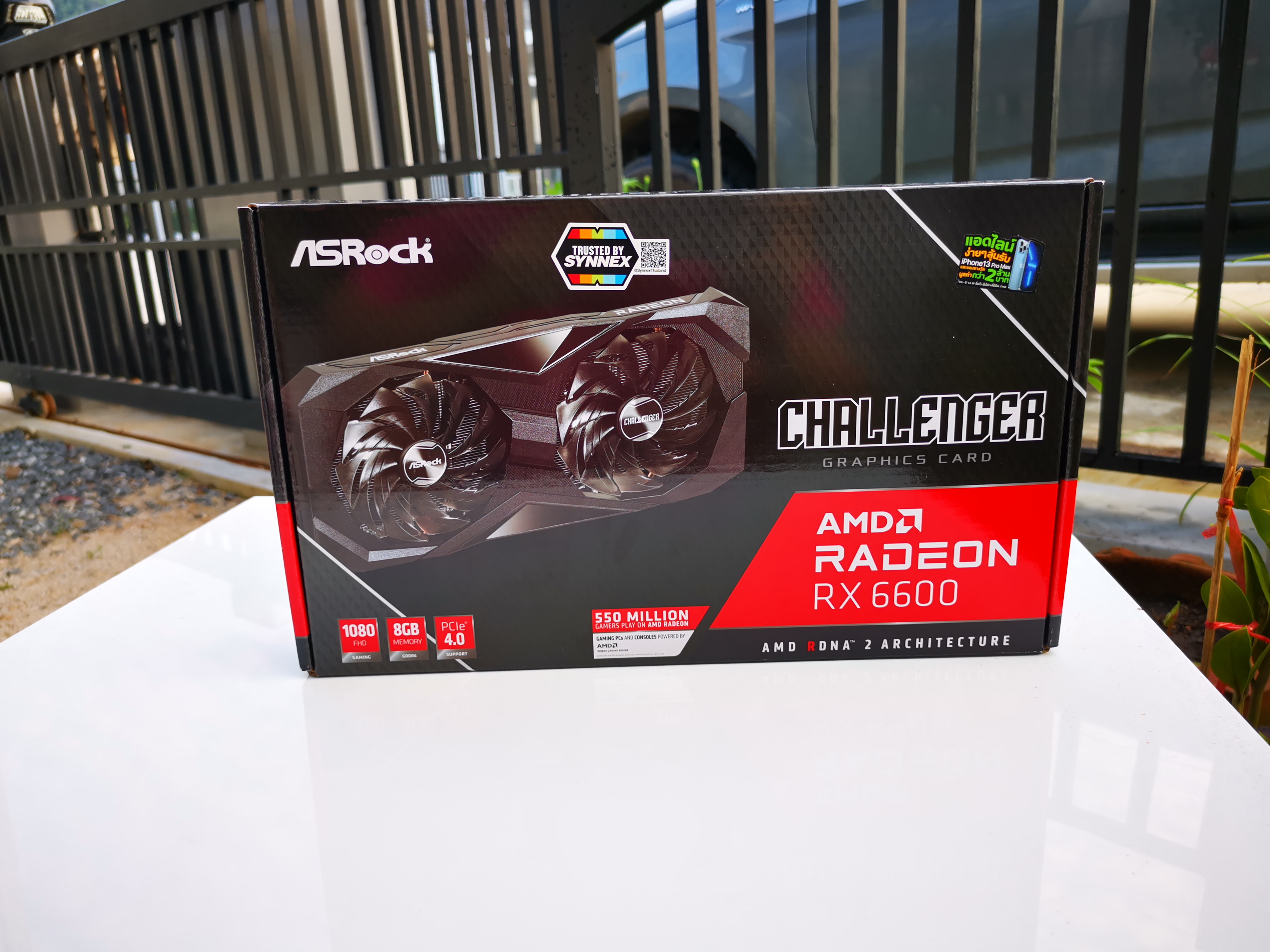 ASROCK RX 6600 CHALLENGER D 8GB GDDR6