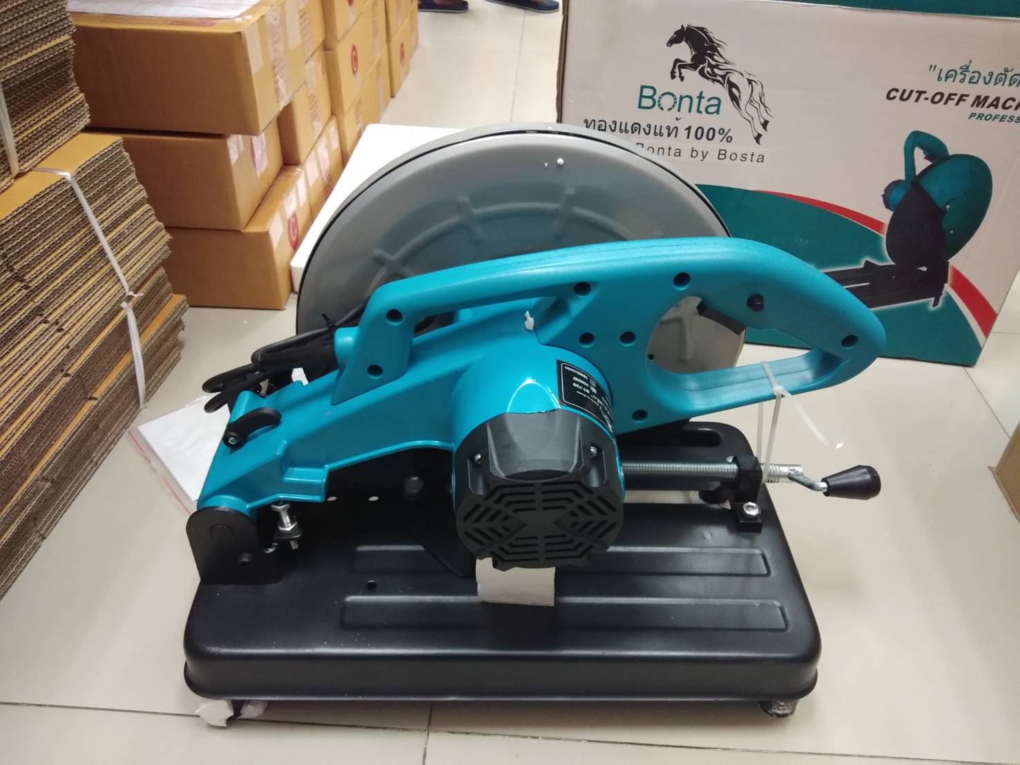 BONTA แท่นตัดไฟเบอร์ 14 นิ้ว 2500w ความเร็วรอบ 3800 rpm