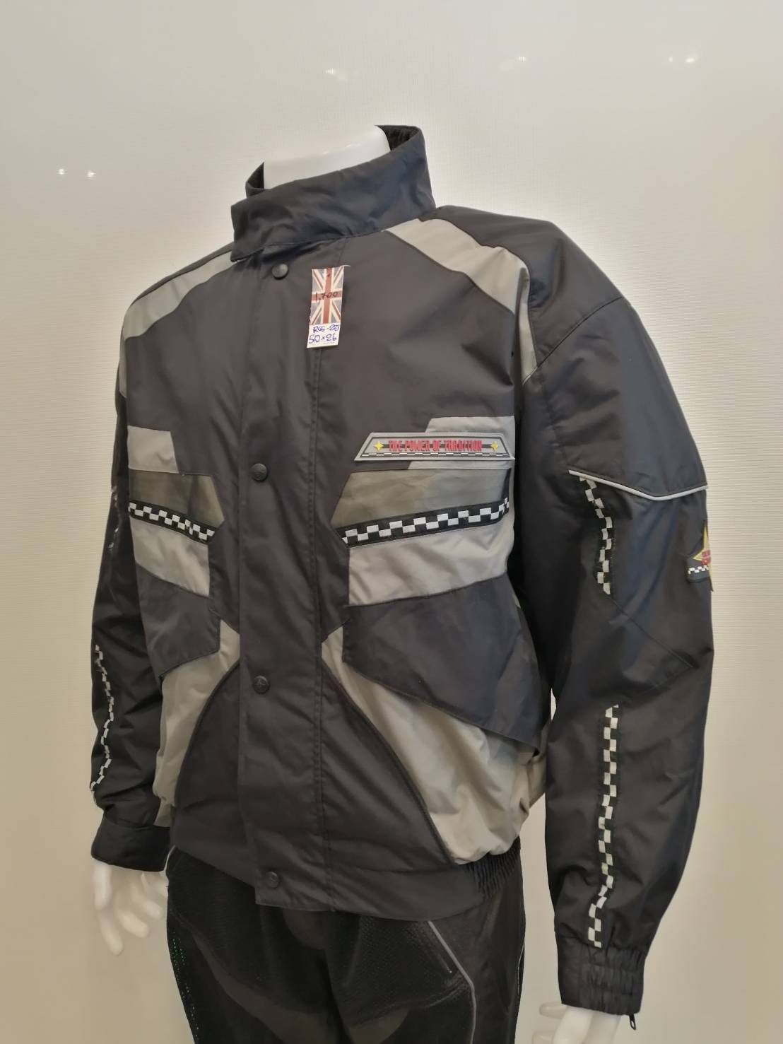 เสื้อขี่มอเตอร์ไซด์( มือสอง) RCS 223 ขนาด : อก 50" ยาว 26" **ยี่ห้อ DAMEN**