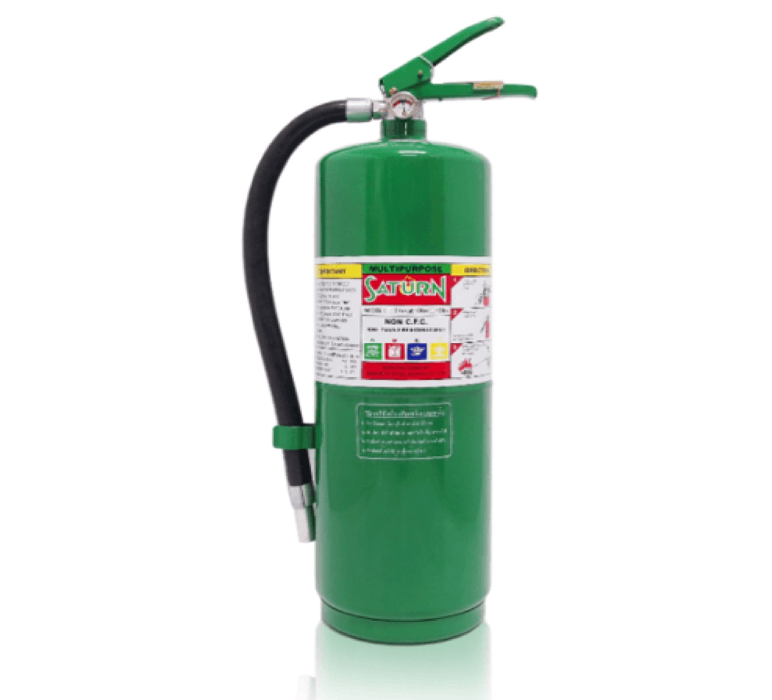 SATURN เครื่องดับเพลิงชนิดสารเหลวระเหย ขนาด 10lb ST10C
