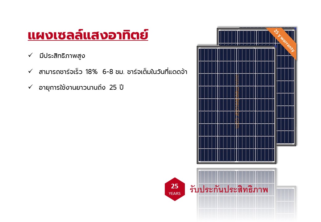 ไฟถนนพลังงานแสงอาทิตย์ รุ่น S-45W