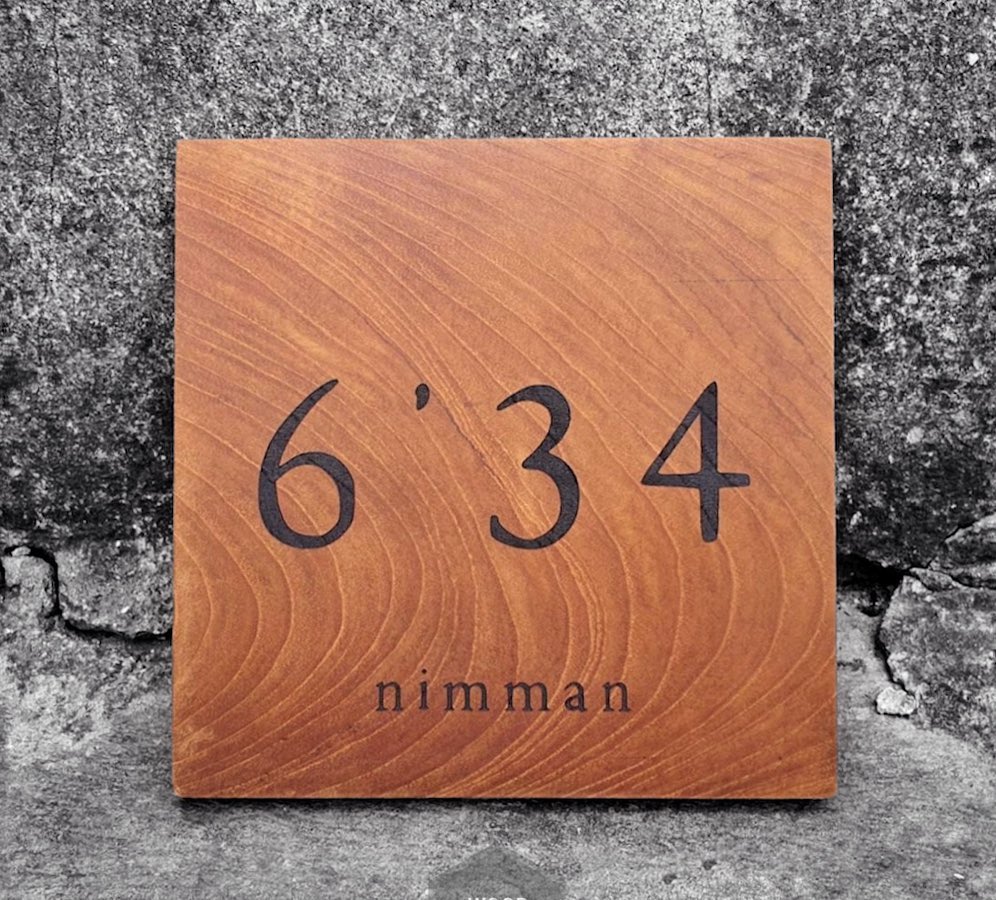 ป้ายไม้ขนาด 30x30ซม.