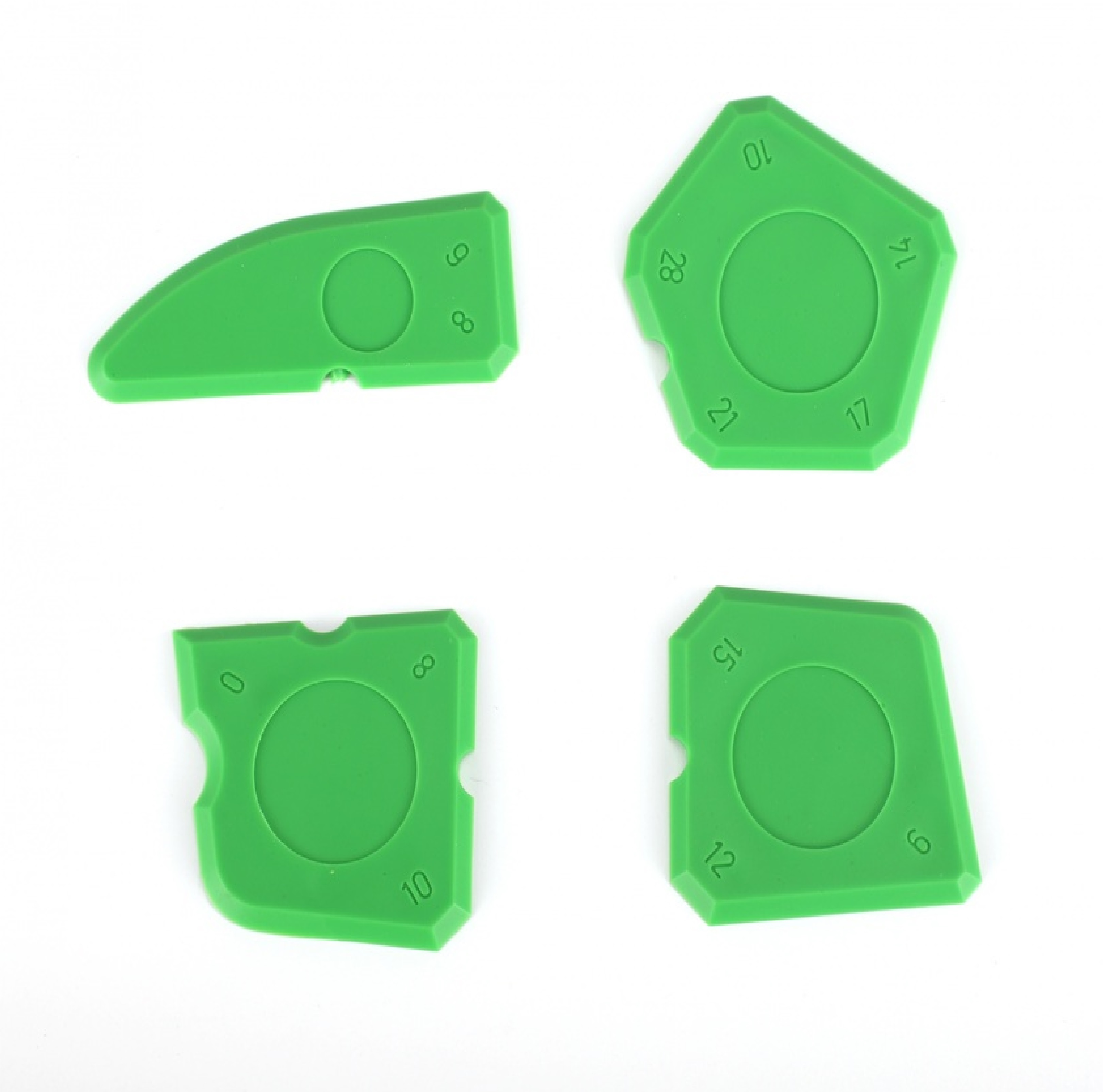 MAC อุปกรณ์ปาดยาแนว 4ชิ้น/แพ็ค รุ่น 6YTGJ008