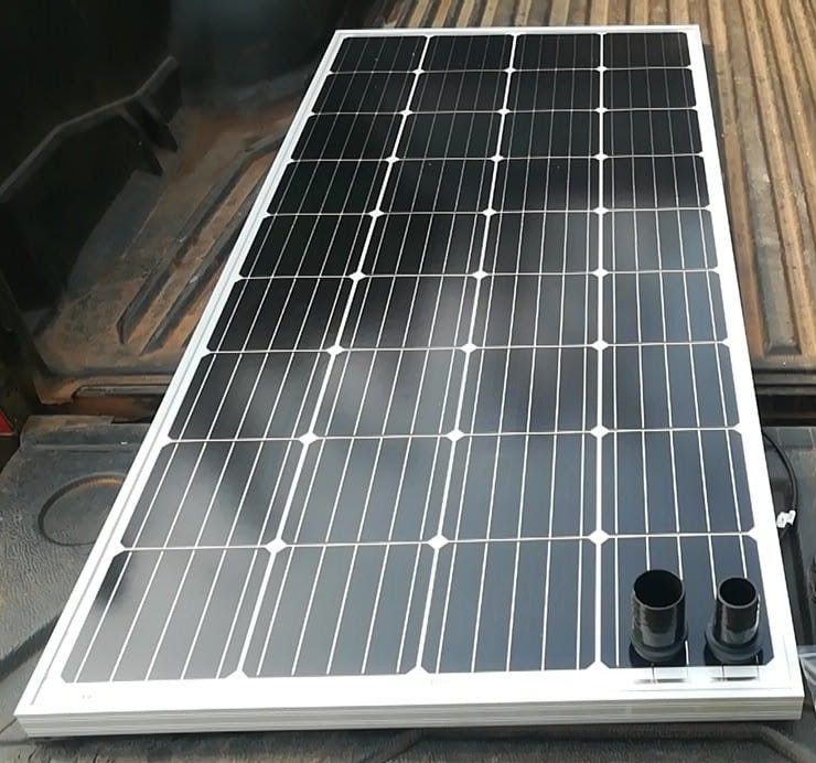 แผงโซล่าเซลล์ โมโน ขนาด 150w 18v