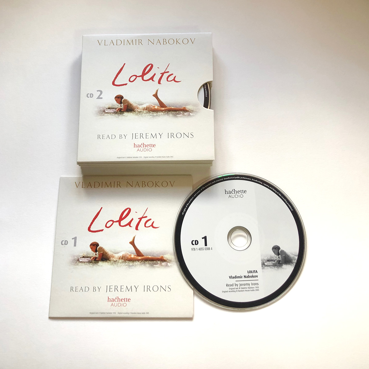 Audio Book Lolita (ภาษาอังกฤษ) Box Set 10 CD read by Jeremy Irons