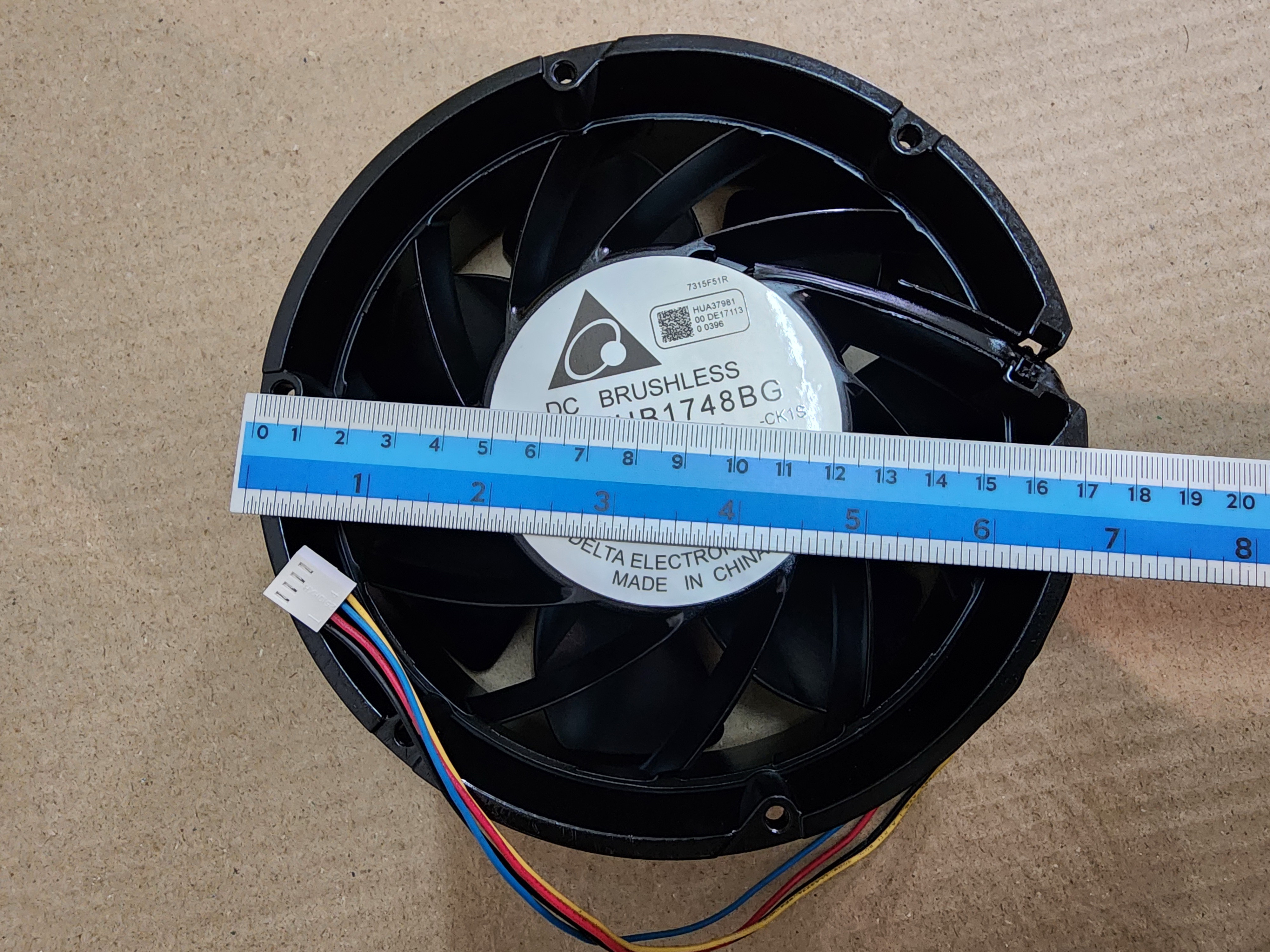 พัดลม 48V 5.80A 4 สาย THB1748BG มีของพร้อมส่ง 2pcs