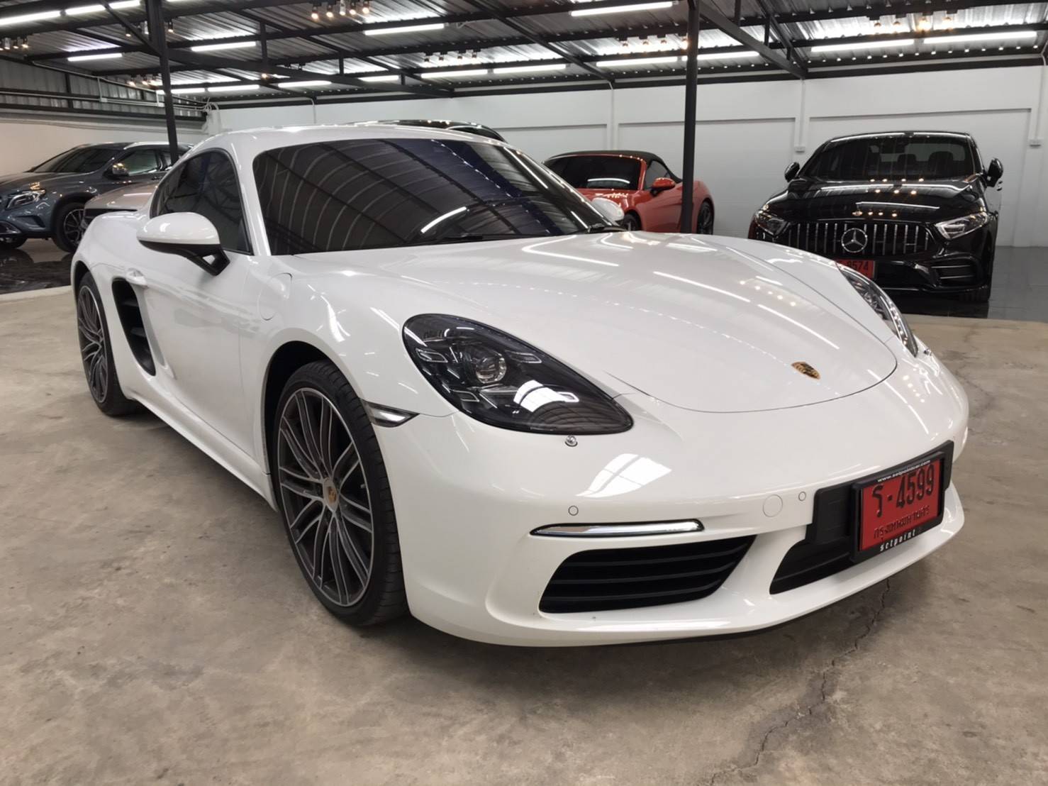 PORSCHE CAYMAN 718 ปี 2017แท้
